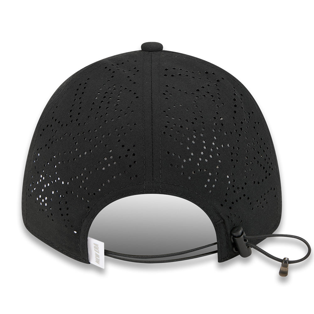 new era mini mountain logo ss26 black 9forty unstructured adjustable cap angle