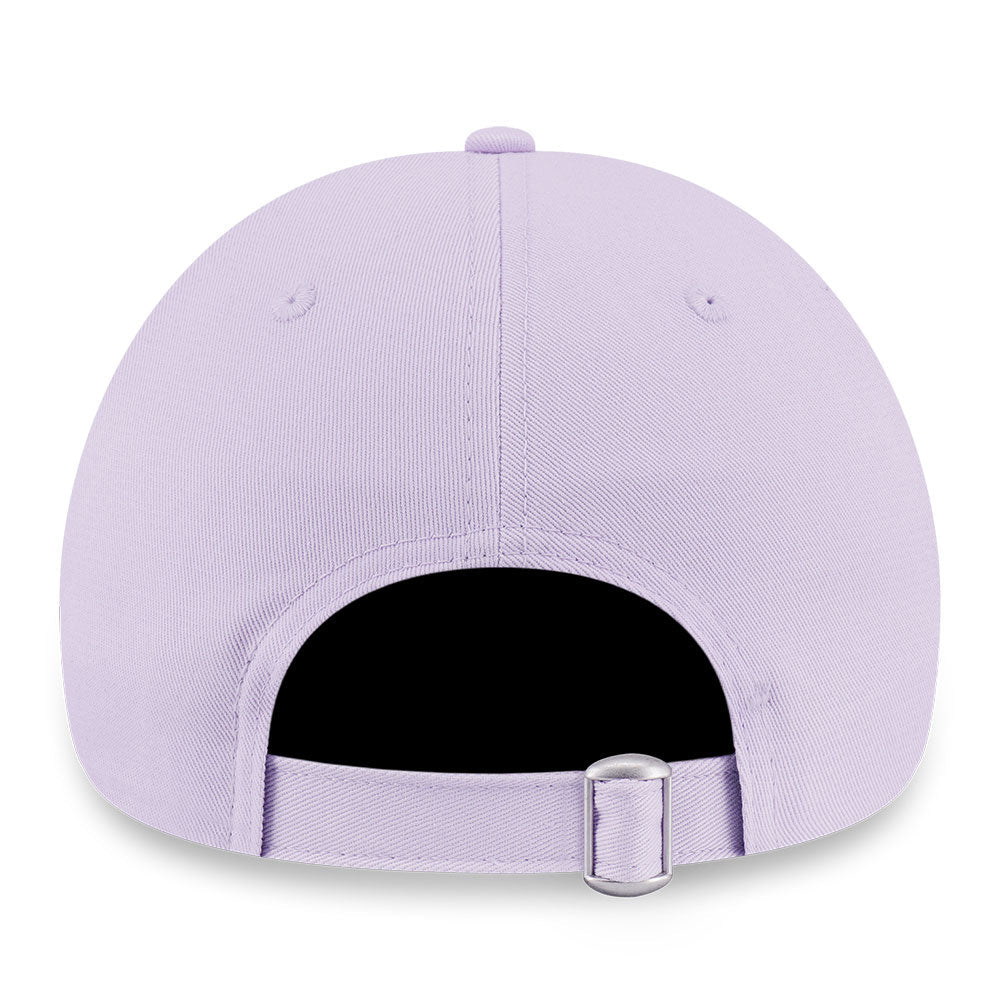 new era script jelly pack pastel lilac 9forty unstructured adjustable cap under brim