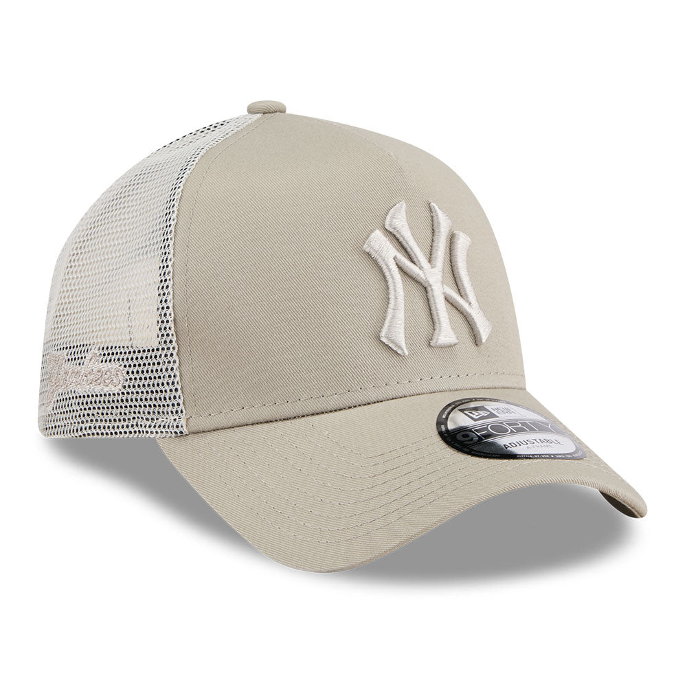 new era new york yankees color era ss26 pebble 9forty a frame trucker adjustable cap logo and print