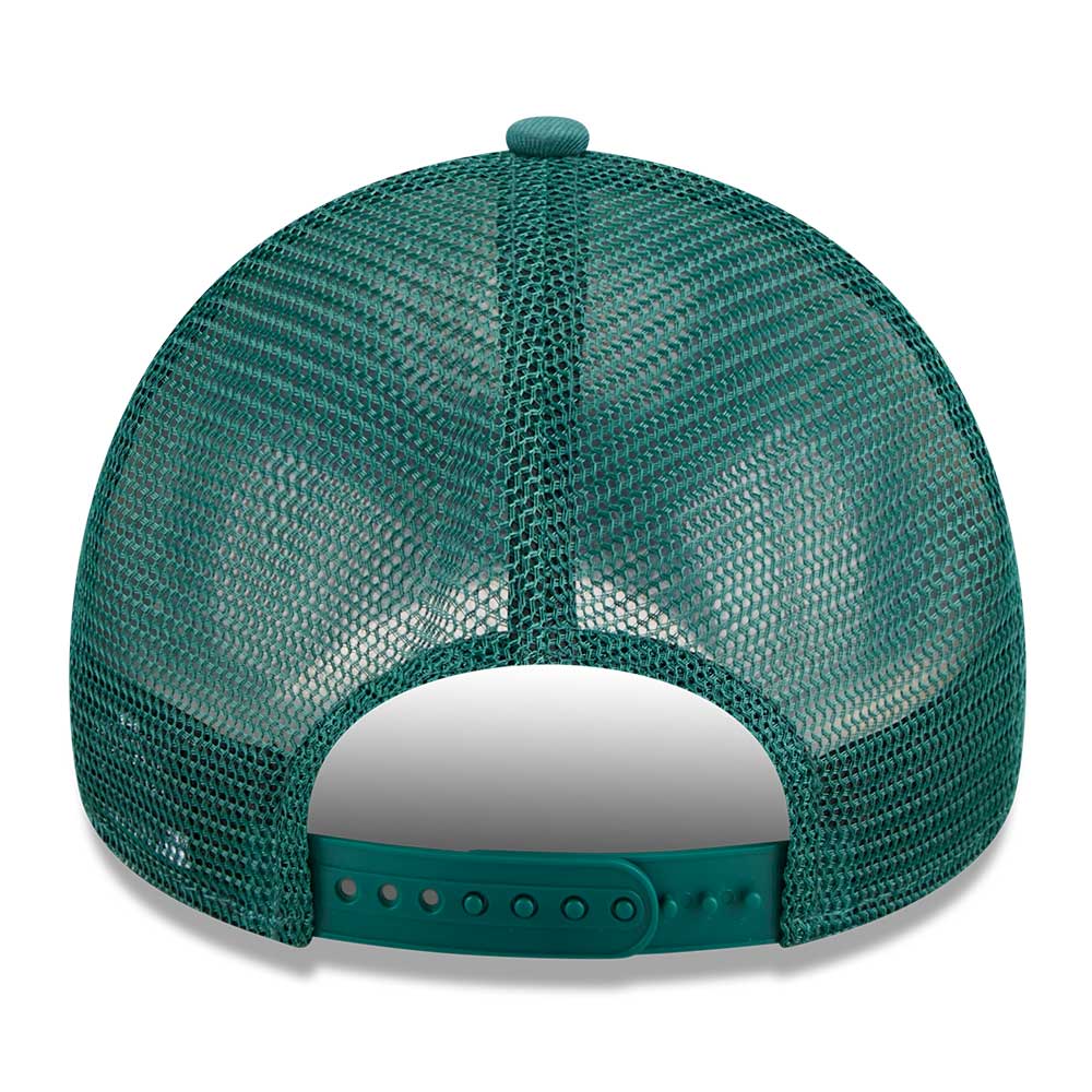 new era los angeles dodgers color era ss26 pine needle green 9forty trucker a frame adjustable cap angle
