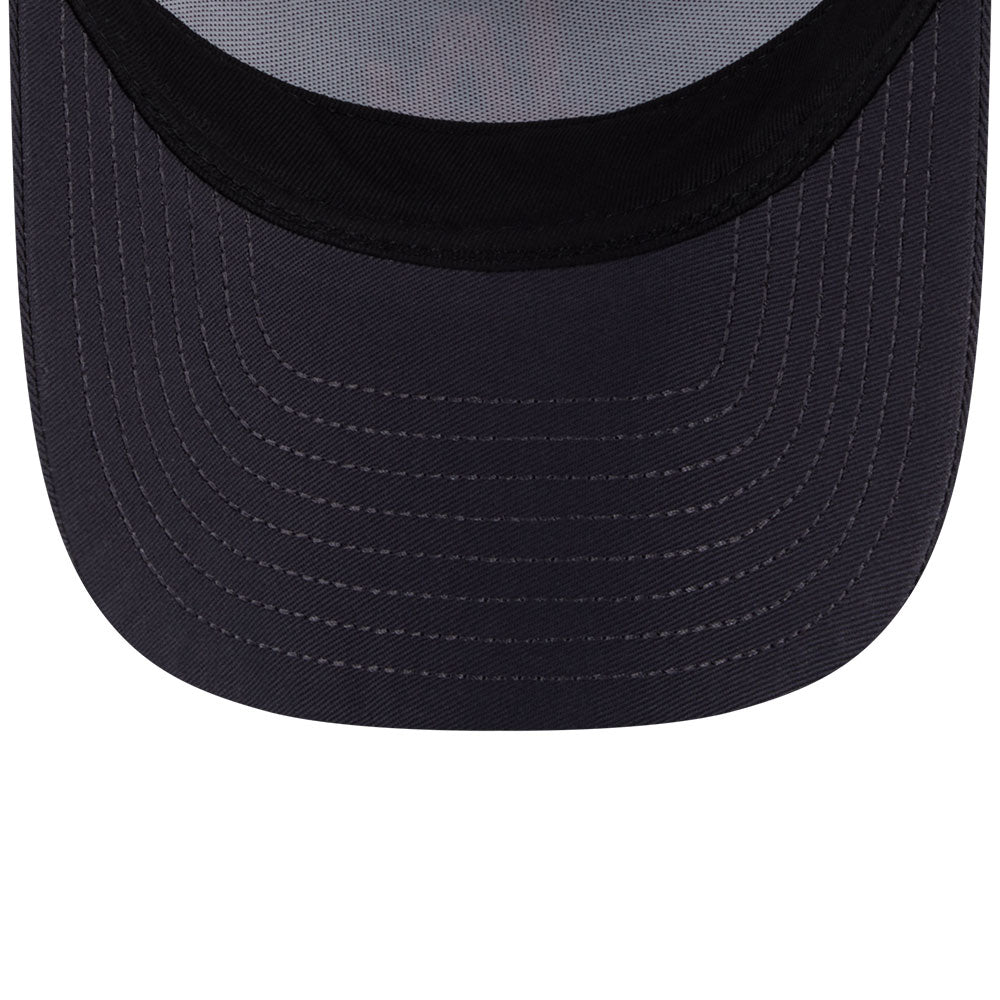 los angeles dodgers color era ss26 graphite white 9forty a frame trucker cap detail and color