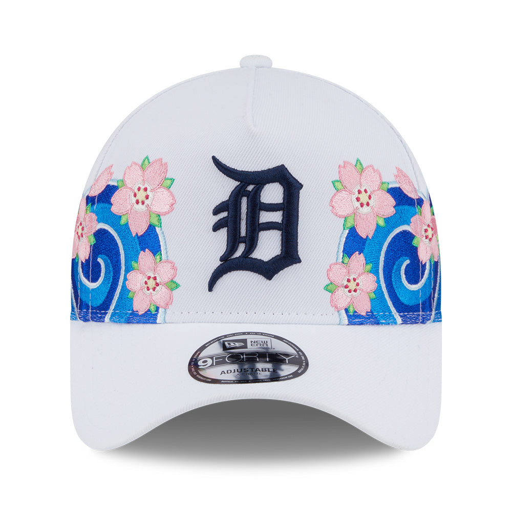 new era detroit tigers sakura pack ss26 white 9forty a frame adjustable cap opposite