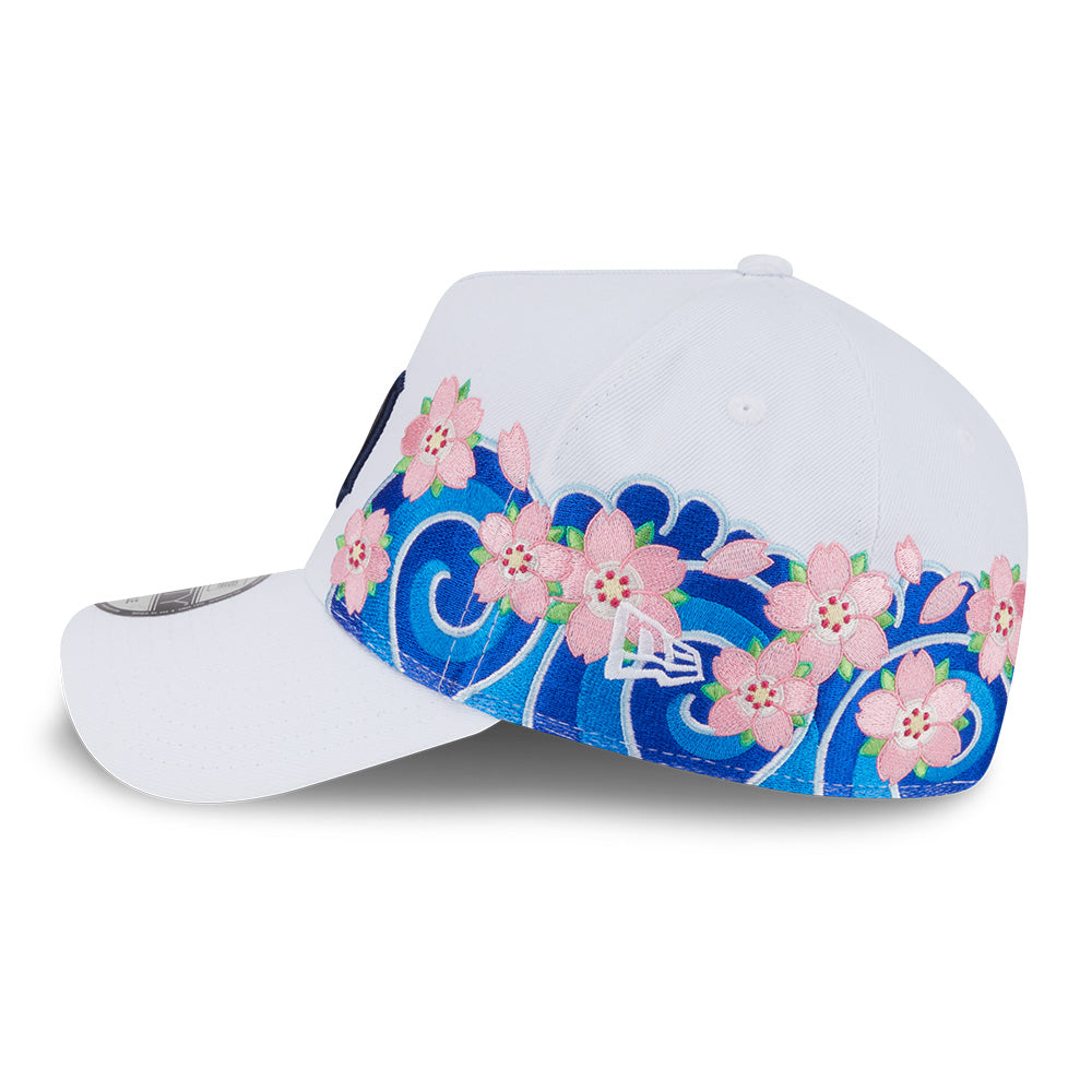 new era detroit tigers sakura pack ss26 white 9forty a frame adjustable cap side