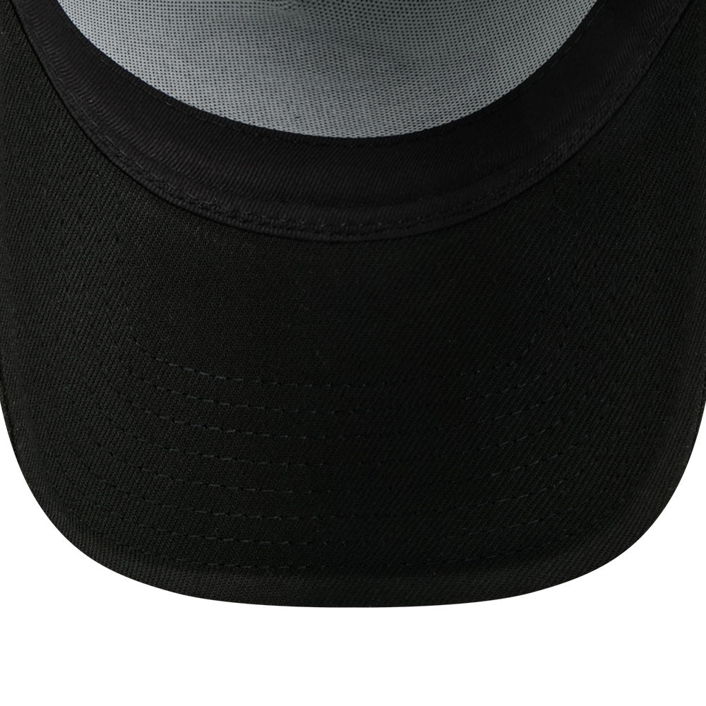 las vegas raiders nfl rivalry ss26 snow grey 9forty a frame adjustable cap detail and color