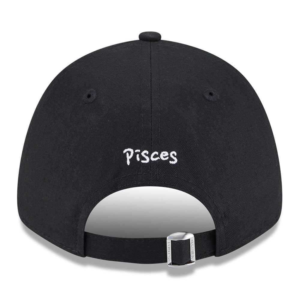 zodiac sign pack ss26 pisces black 9forty adjustable cap back angle