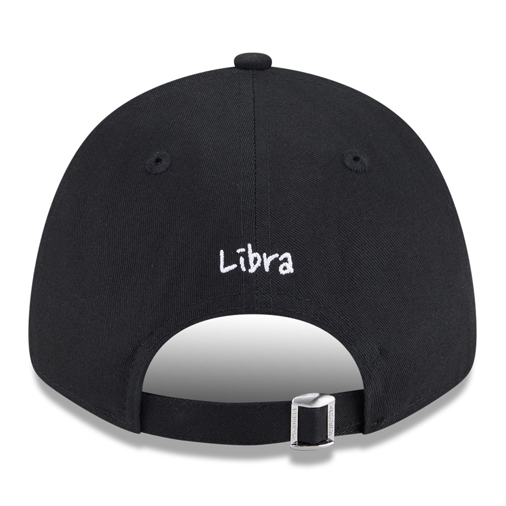 zodiac sign pack ss26 libra black 9forty adjustable cap back angle