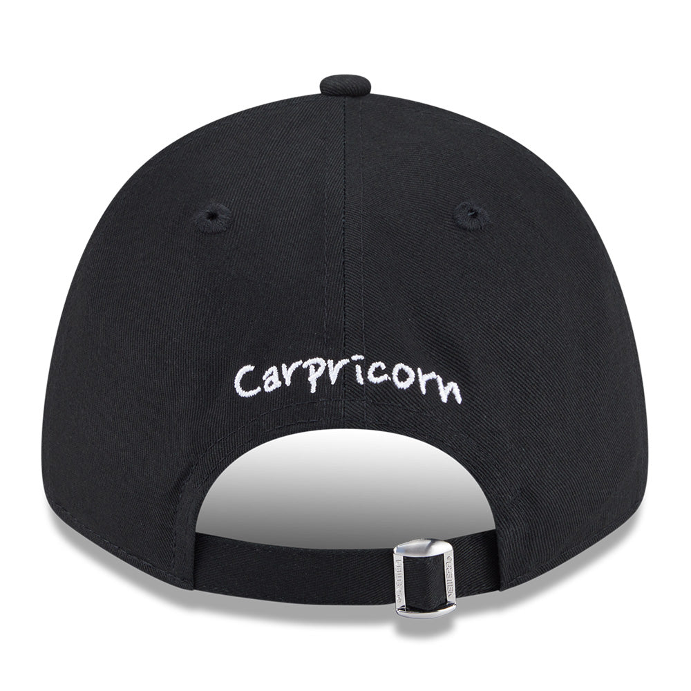 zodiac sign pack ss26 capricorn black 9forty adjustable cap back angle