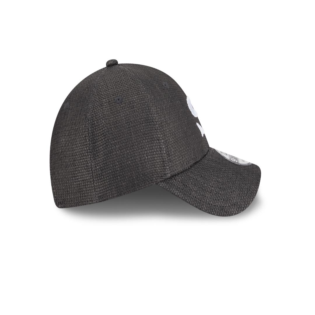 Chicago White Sox Raffia Black 9FORTY Adjustable Cap