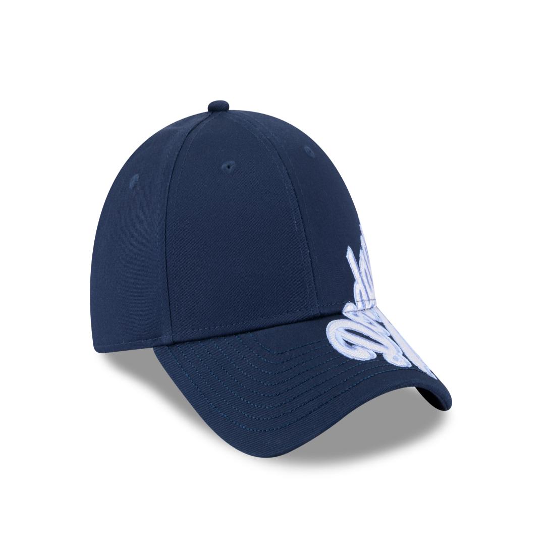Los Angeles Dodgers Mix League Cross Panel Oceanside Blue 9FORTY Adjustable Cap