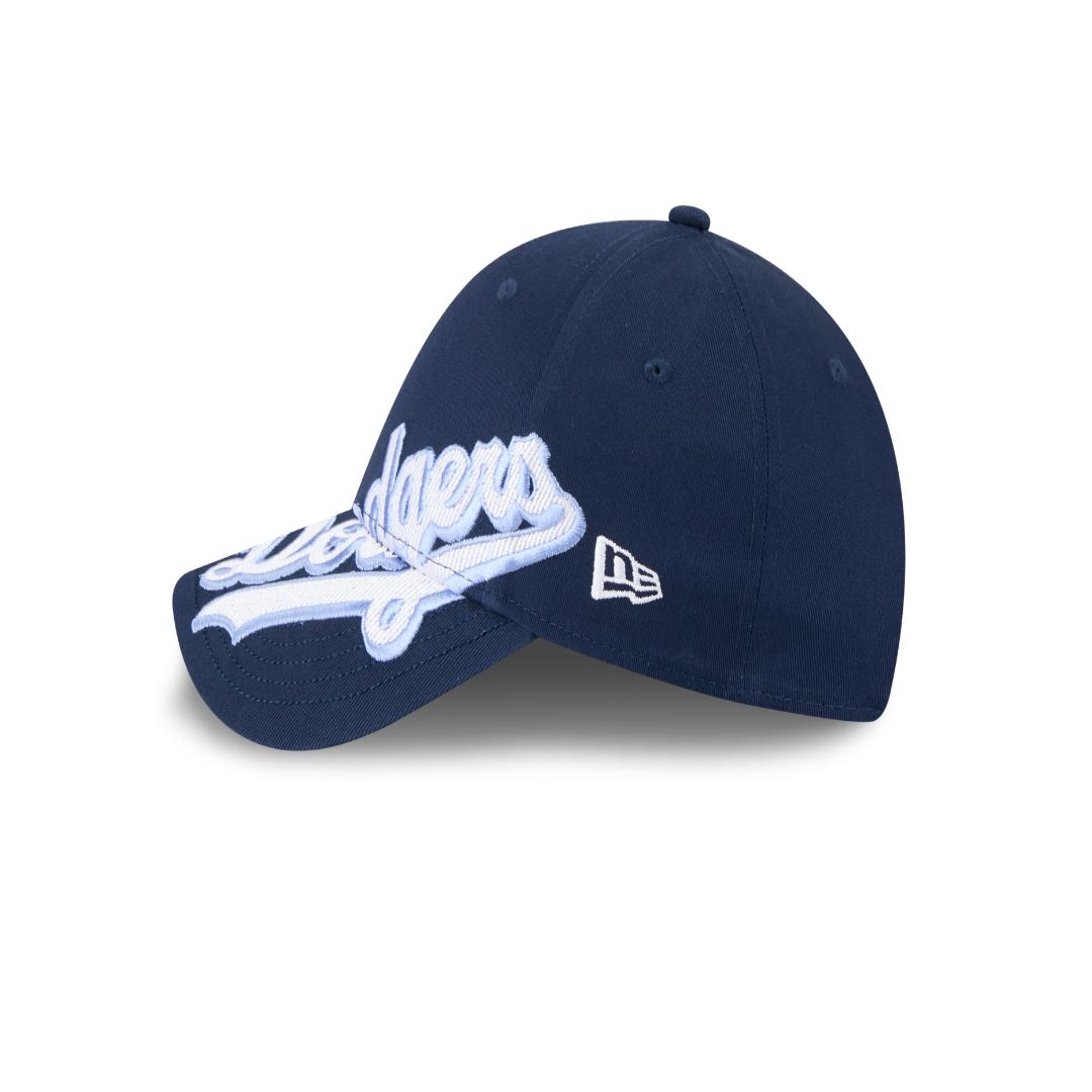 Los Angeles Dodgers Mix League Cross Panel Oceanside Blue 9FORTY Adjustable Cap