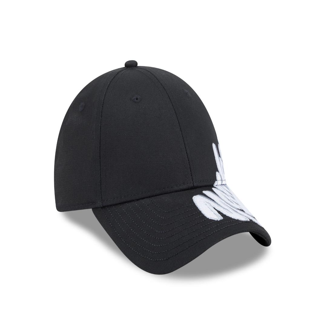 New York Yankees Mix League Cross Panel Black 9FORTY Adjustable Cap