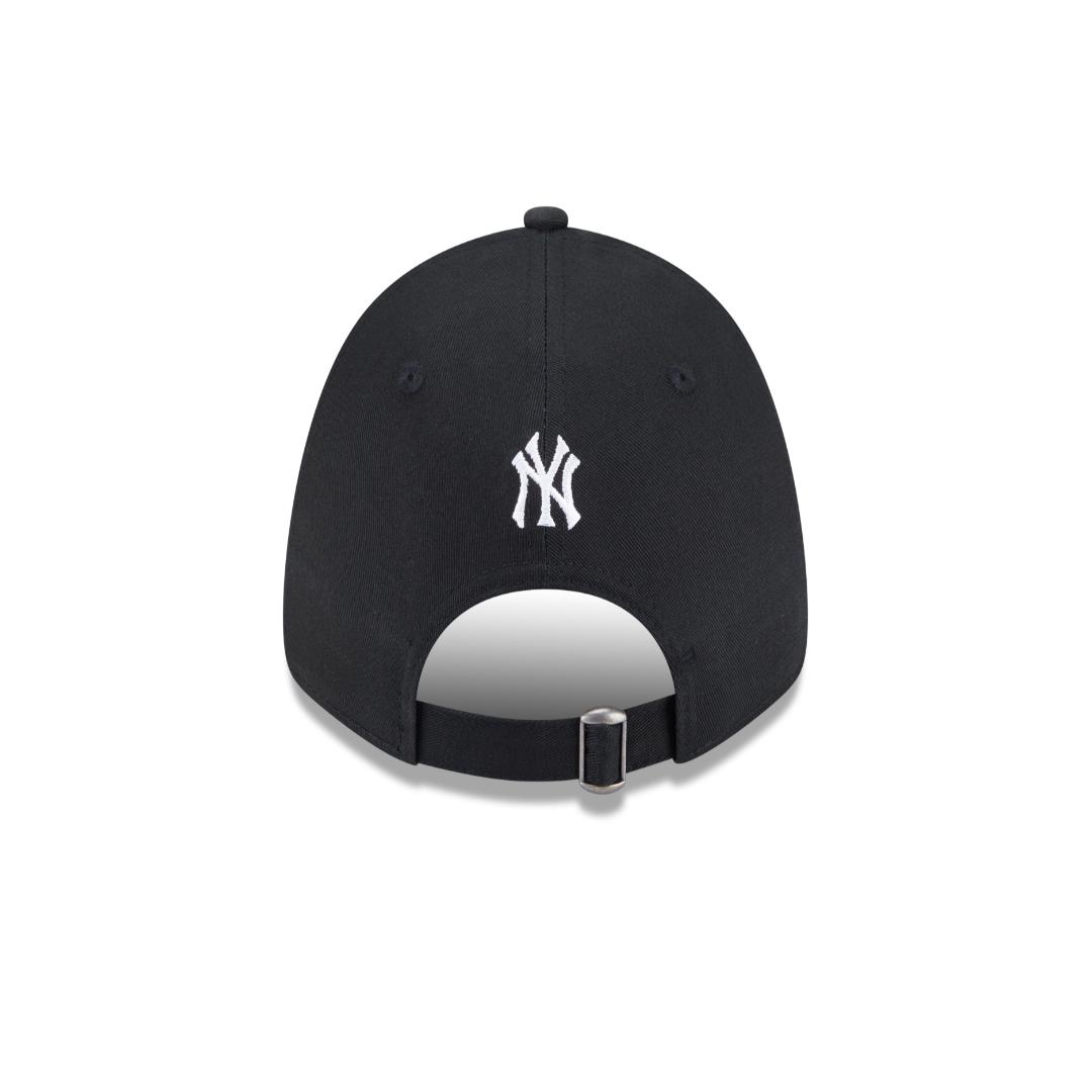 New York Yankees Mix League Cross Panel Black 9FORTY Adjustable Cap