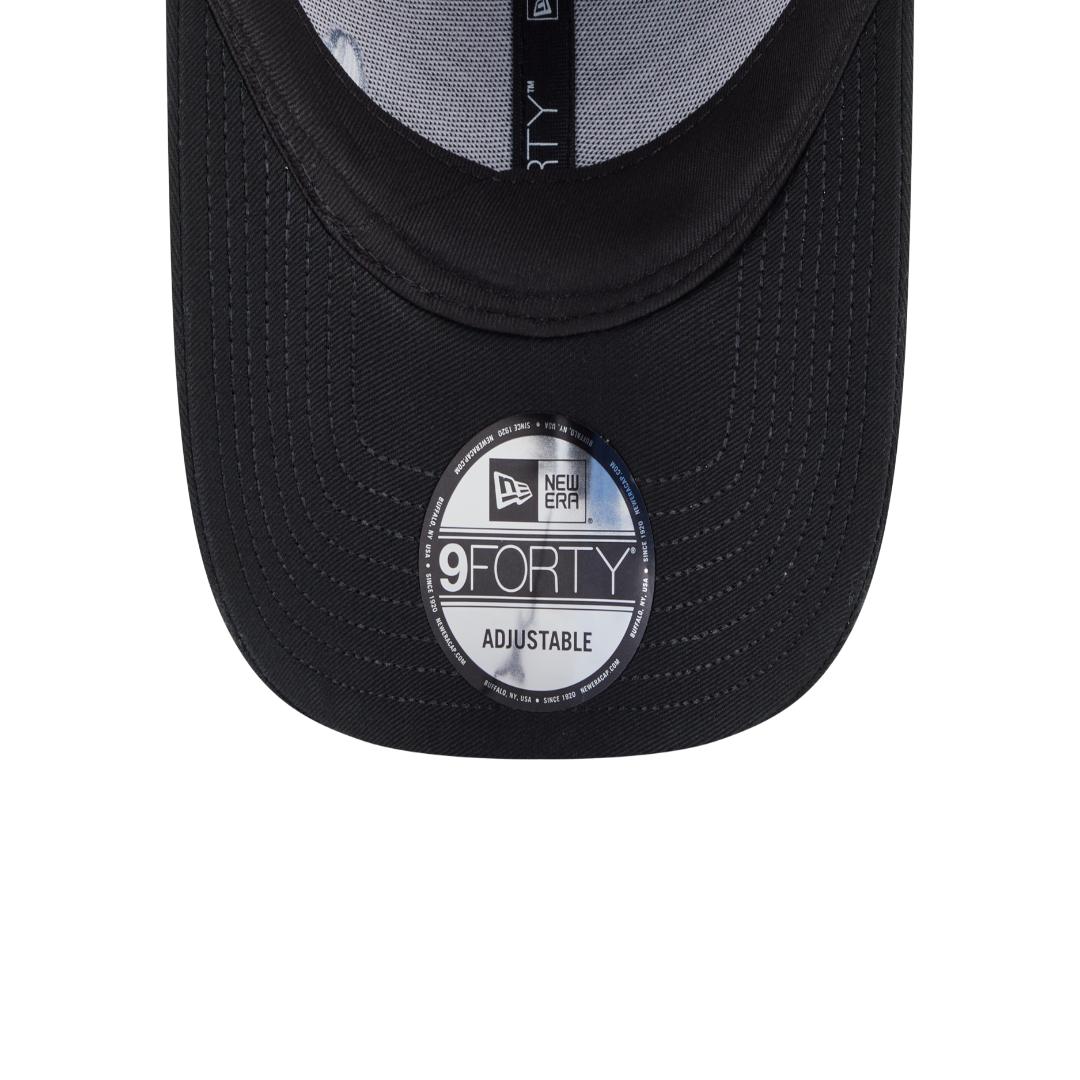 New York Yankees Mix League Cross Panel Black 9FORTY Adjustable Cap