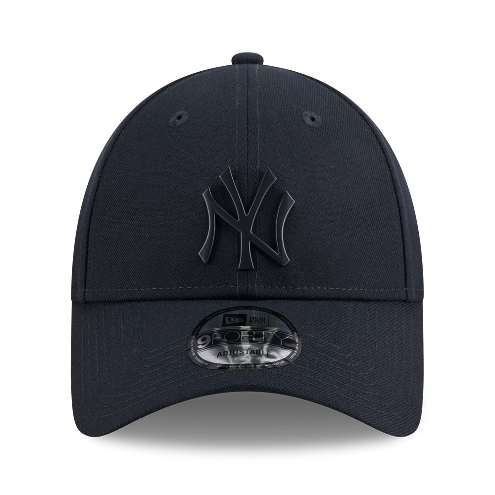 new era new york yankees metal badge ss26 navy 9forty adjustable cap opposite