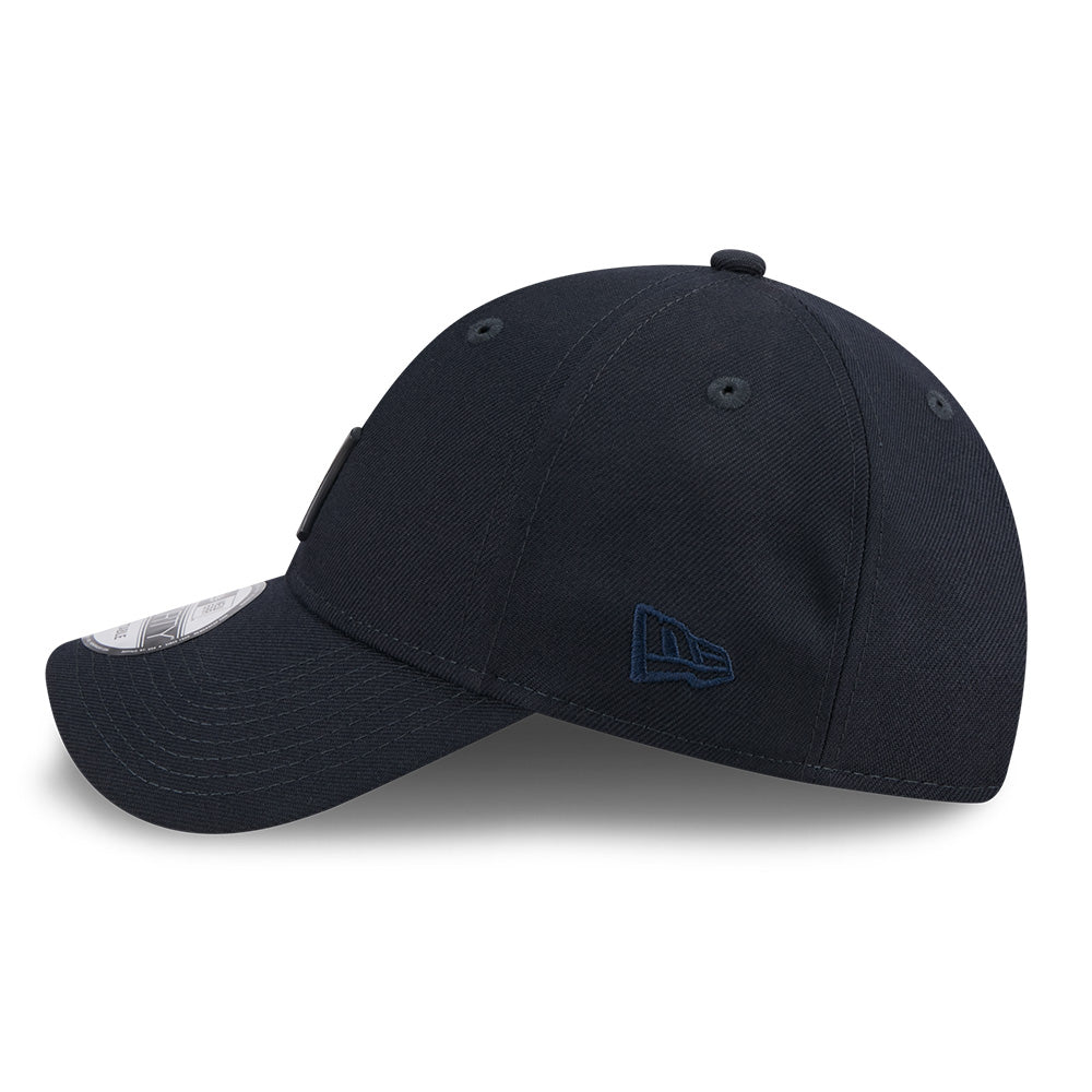 new era new york yankees metal badge ss26 navy 9forty adjustable cap side