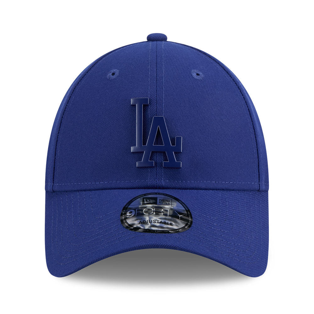 new era los angeles dodgers metal badge ss26 dark royal 9forty adjustable cap opposite