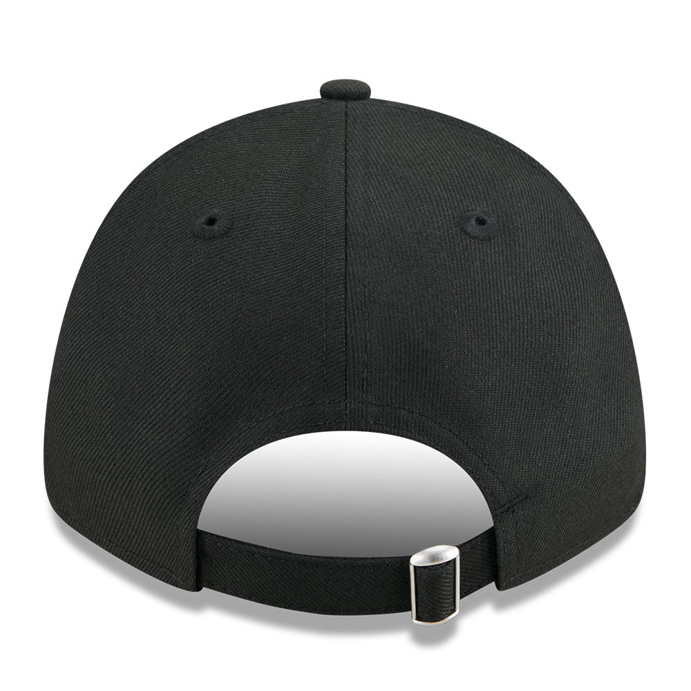 new era los angeles dodgers metal badge ss26 black 9forty adjustable cap angle
