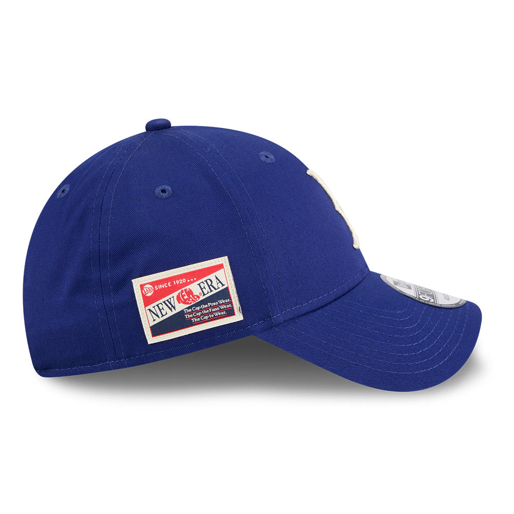 new era brooklyn dodgers league mix game day dark royal 9forty adjustable cap angle