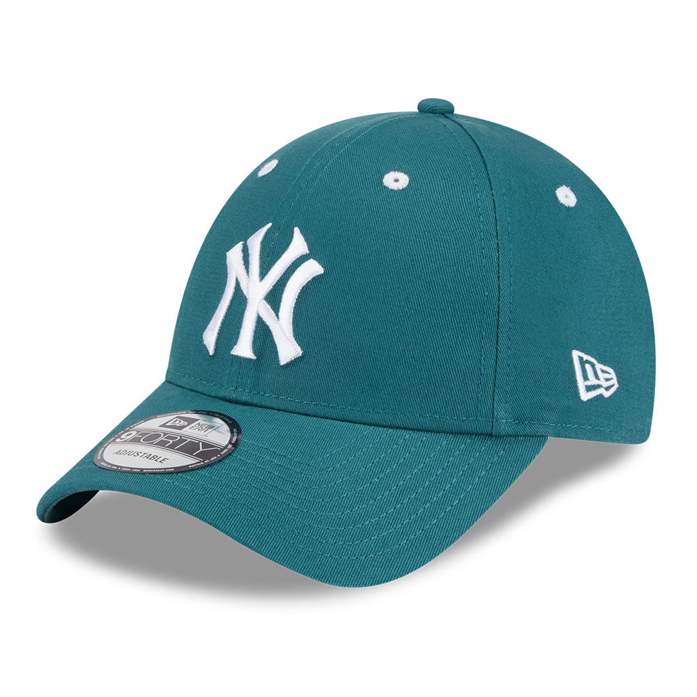 new era new york yankees color era ss26 pine needle green 9forty adjustable cap opposite