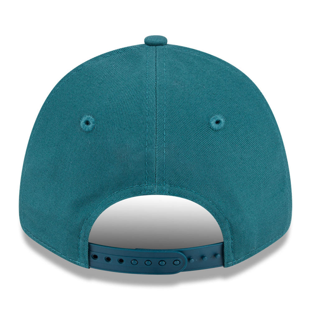 new era new york yankees color era ss26 pine needle green 9forty adjustable cap detail and color