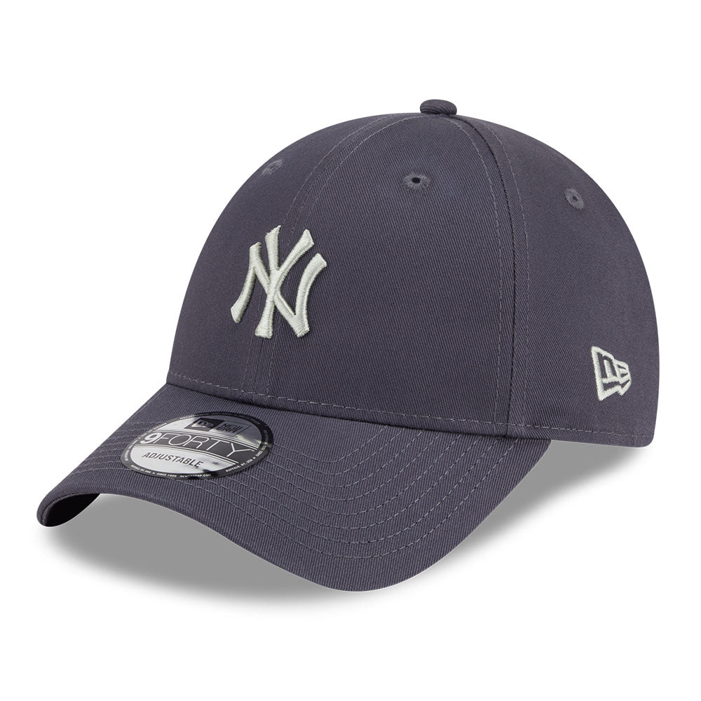 new york yankees color era ss26 graphite 9forty adjustable cap logo and print