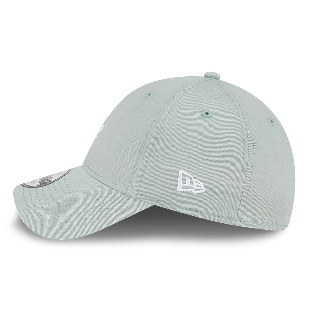 los angeles dodgers mini logo color era ss26 everest green 9forty adjustable cap side