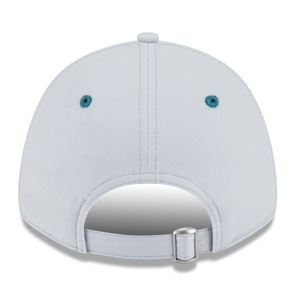 new era los angeles dodgers color era ss26 silver snow 9forty adjustable cap angle