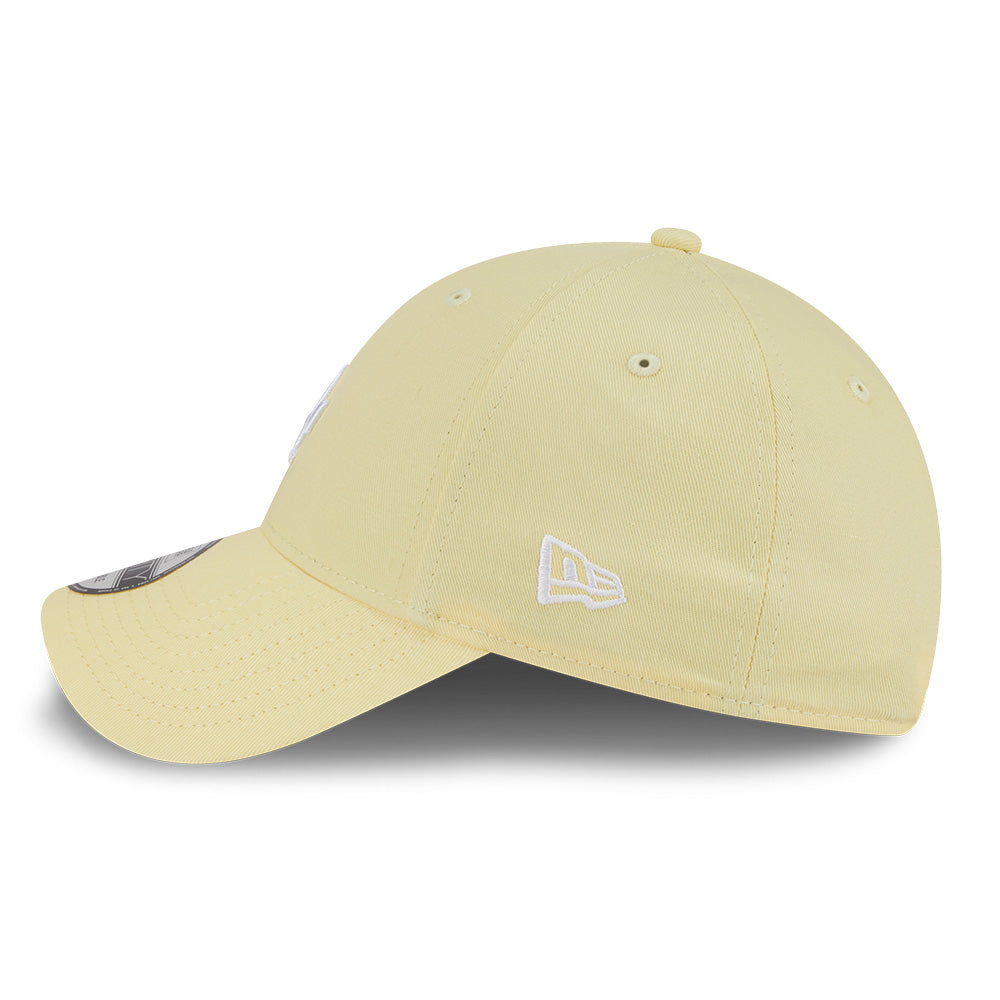 los angeles dodgers color era ss26 baby yellow 9forty adjustable cap side