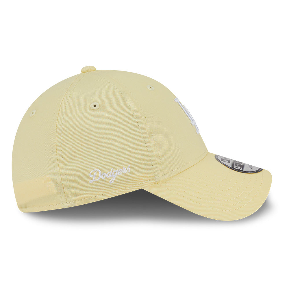 los angeles dodgers color era ss26 baby yellow 9forty adjustable cap other side