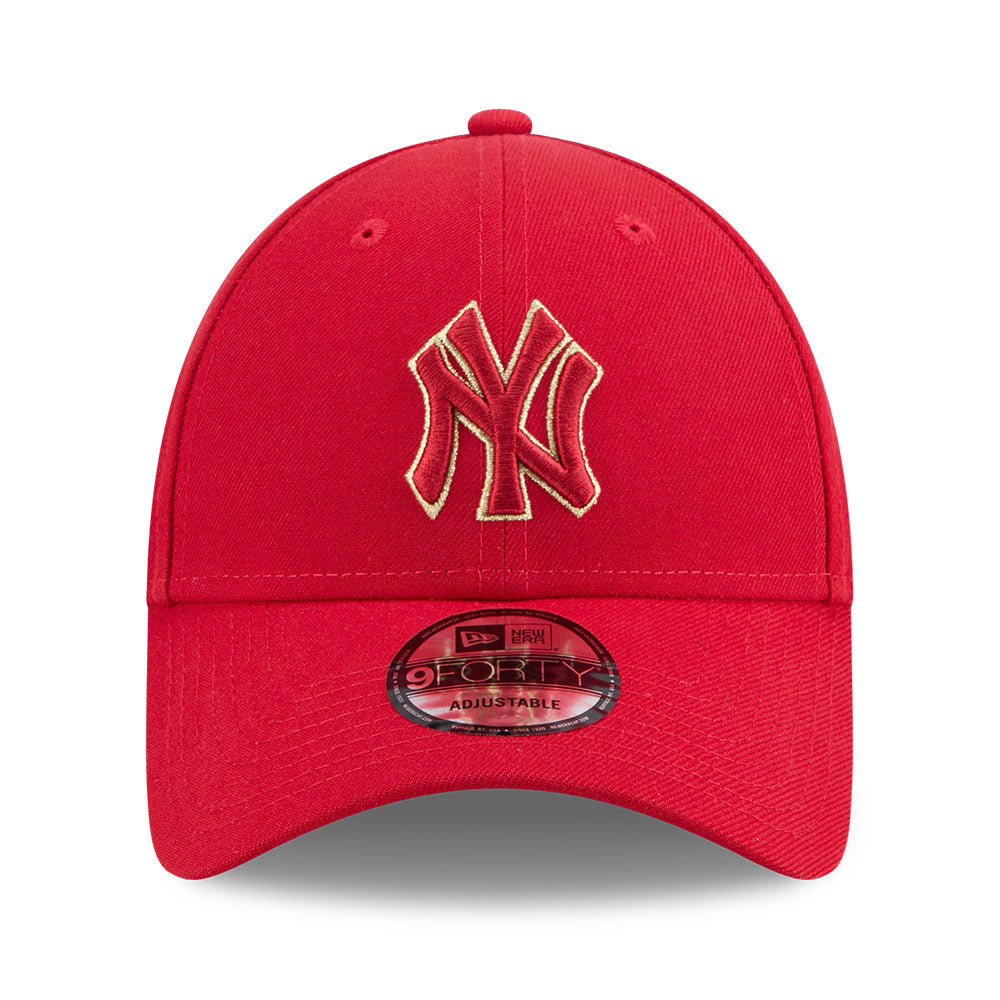 new york yankees cny red pack ss26 scarlet 9forty adjustable cap opposite
