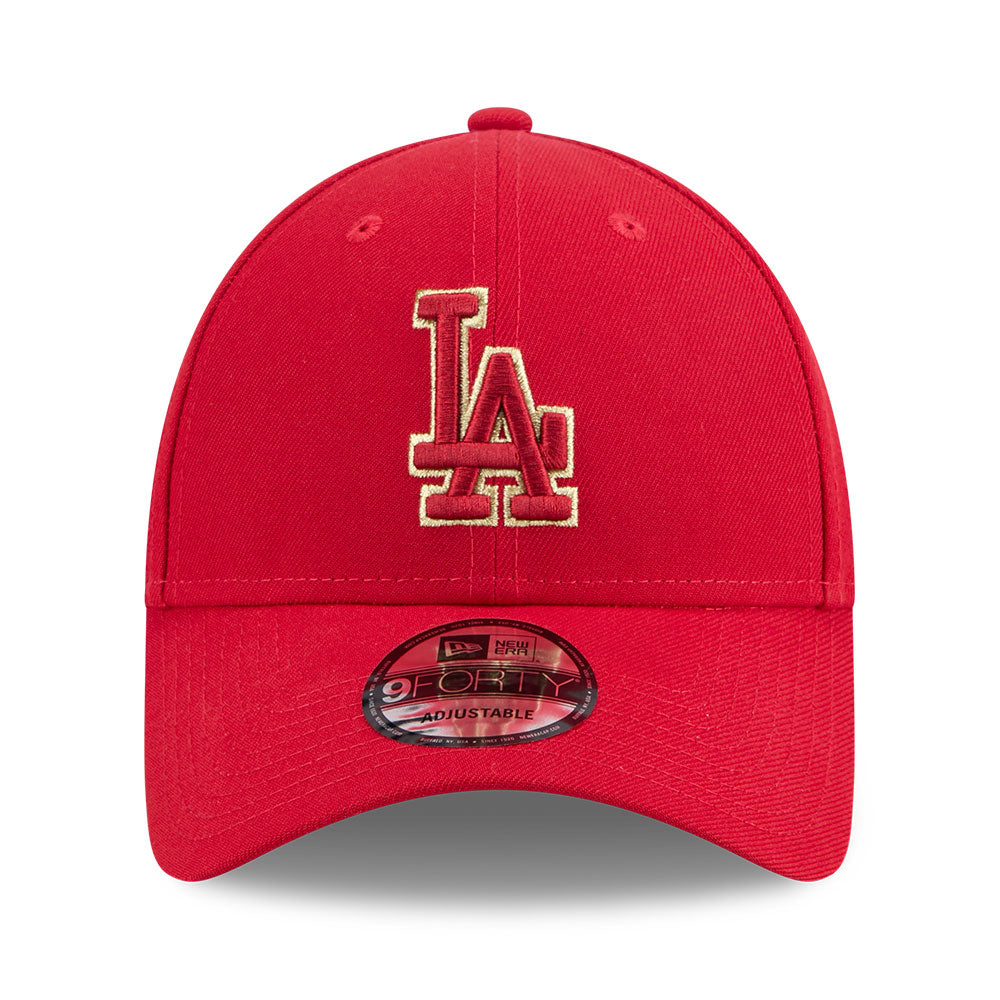 los angeles dodgers cny red pack ss26 scarlet 9forty adjustable cap opposite