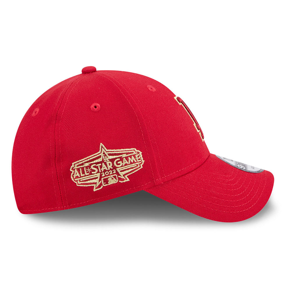 los angeles dodgers cny red pack ss26 scarlet 9forty adjustable cap other side