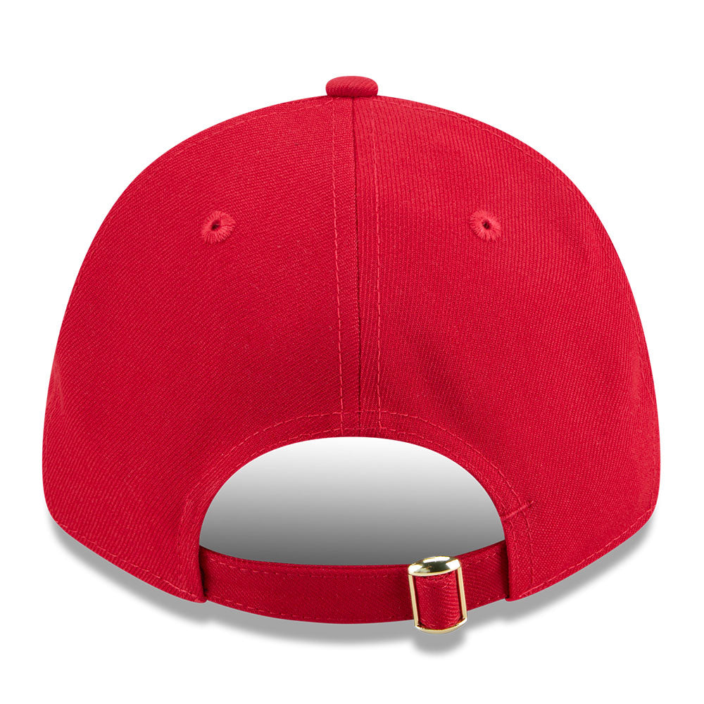 los angeles dodgers cny red pack ss26 scarlet 9forty adjustable cap back angle