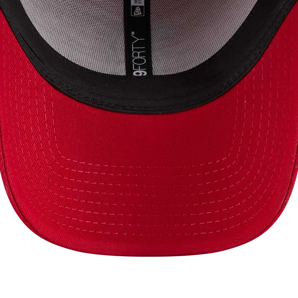 boston red sox cny red pack ss26 scarlet 9forty adjustable cap detail and color