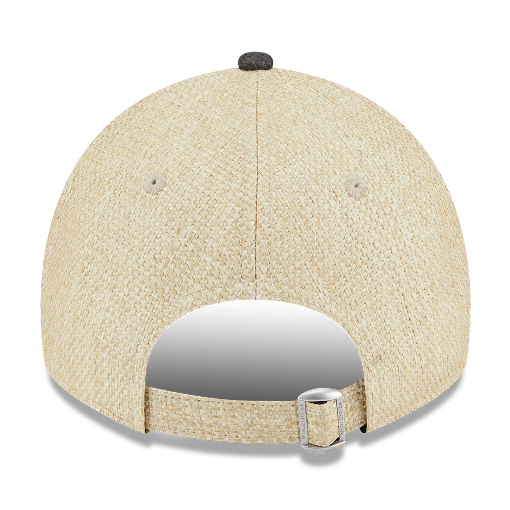 New Era Raffia Stone Black 9TWENTY Adjustable Cap