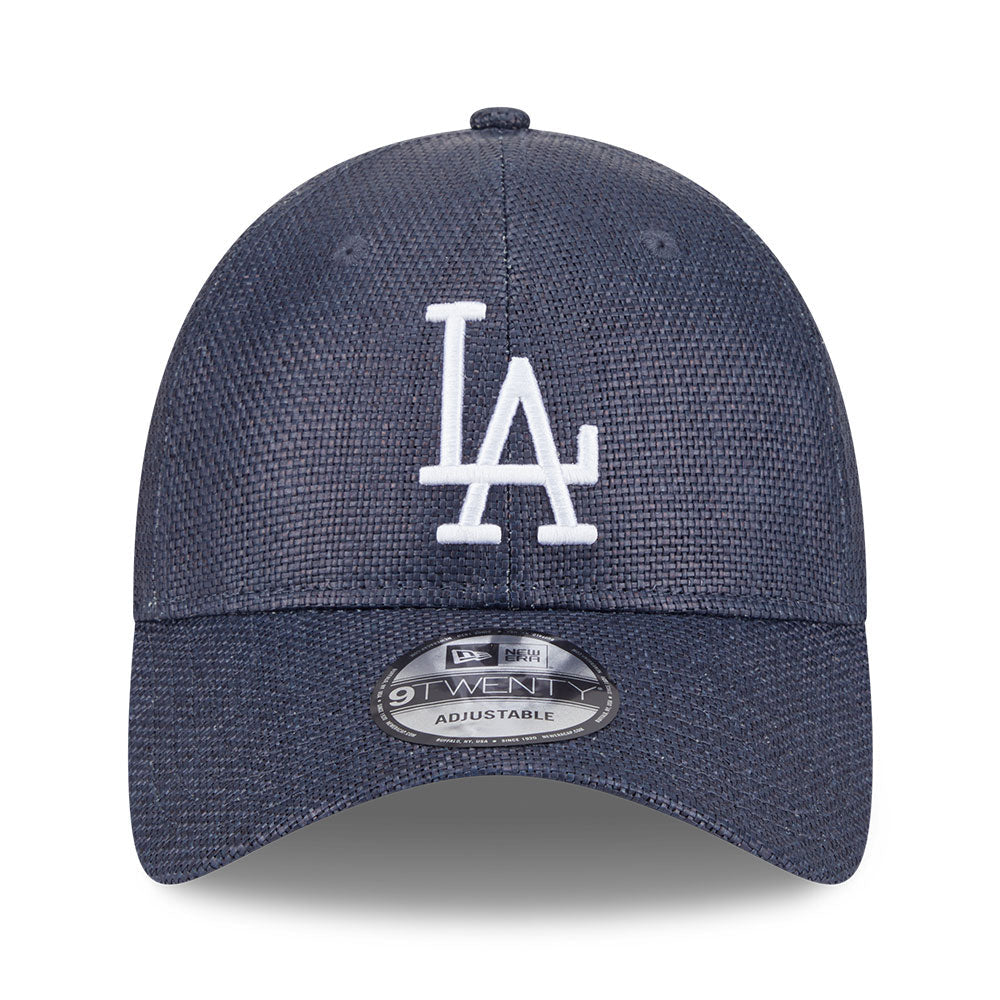 new era los angeles dodgers raffia navy 9twenty adjustable cap opposite