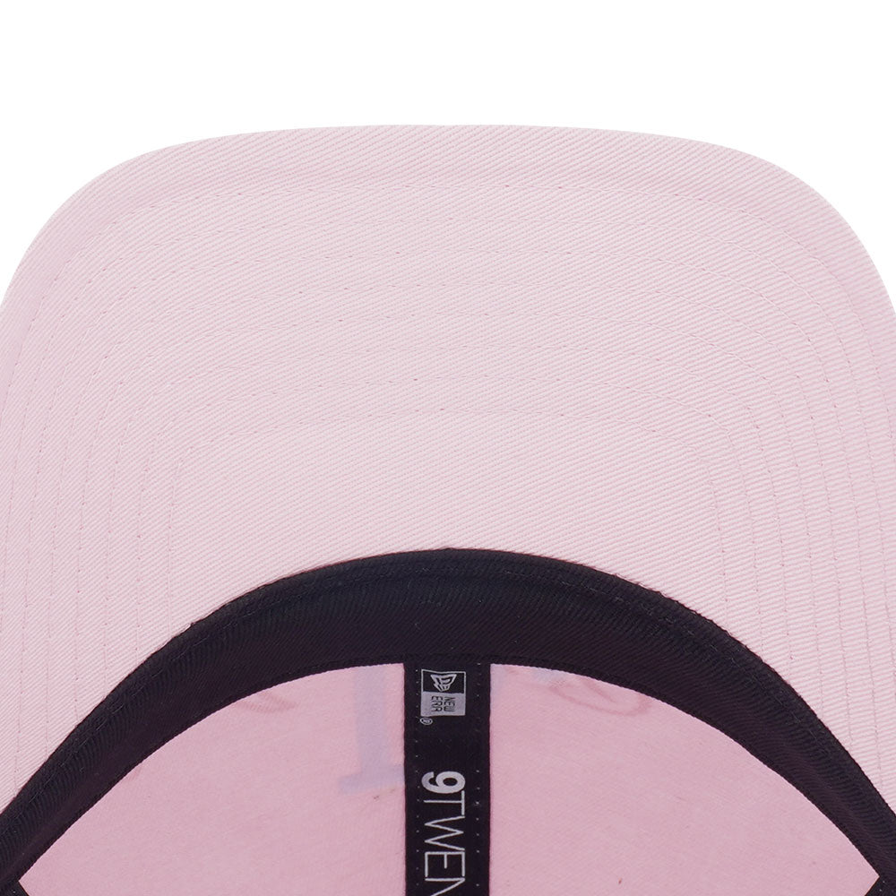 new era los angeles dodgers jelly pack pink 9twenty adjustable cap angle