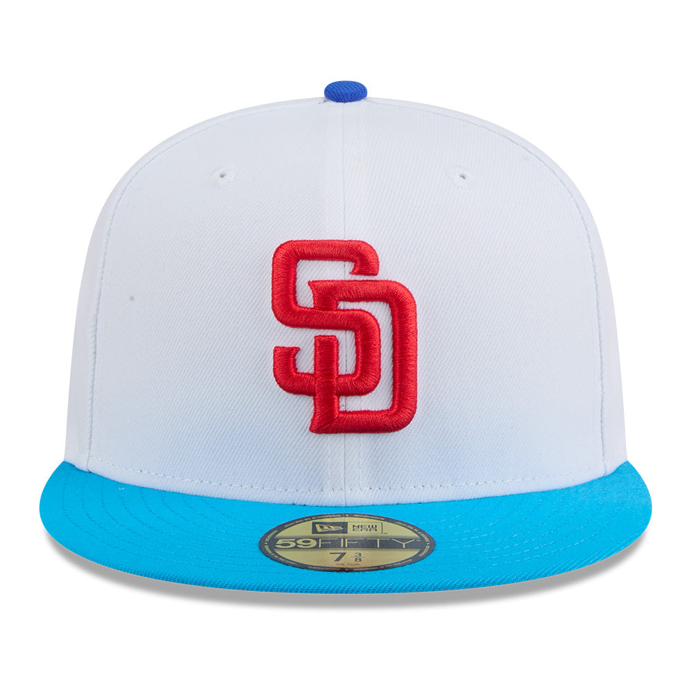 San Diego Padres 5950 Pack Ramune White 59FIFTY Fitted Cap