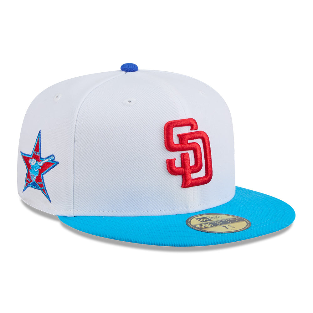 San Diego Padres 5950 Pack Ramune White 59FIFTY Fitted Cap