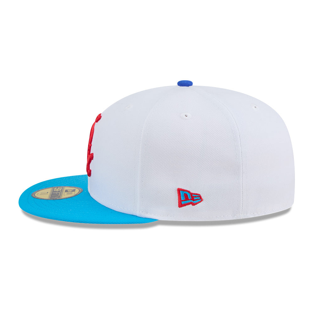 new era chicago white sox 5950 pack ramune white 59fifty fitted cap opposite side or other angle view