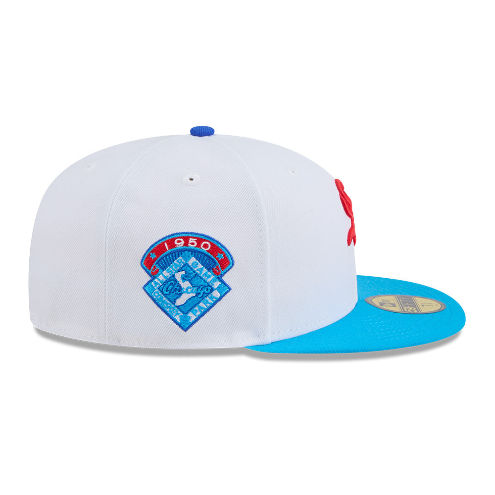 new era chicago white sox 5950 pack ramune white 59fifty fitted cap angle