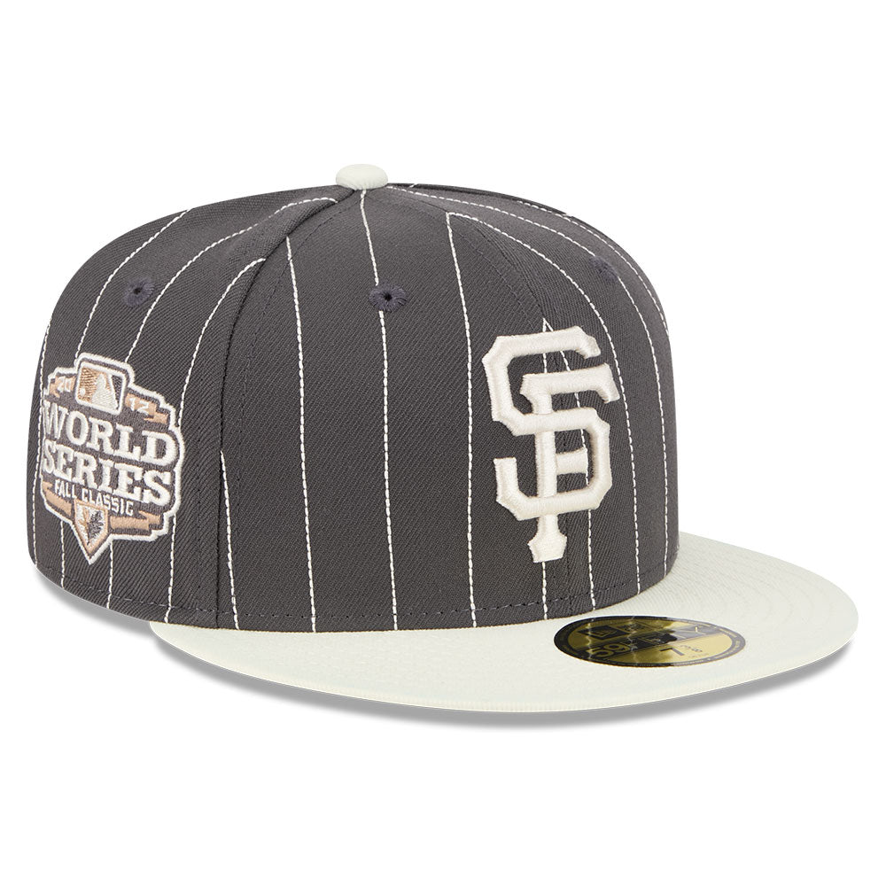 San Francisco Giants 5950 Pack Stripes Graphite 59FIFTY Fitted Cap