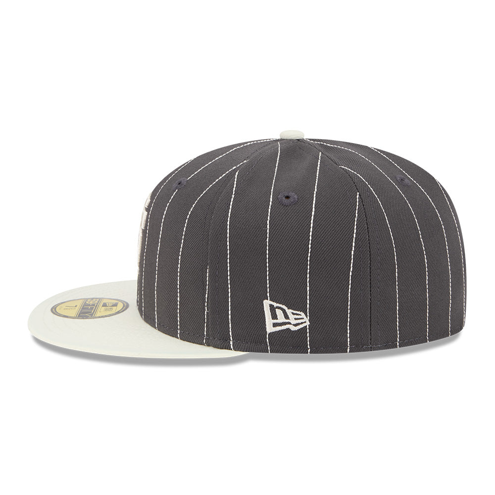 San Francisco Giants 5950 Pack Stripes Graphite 59FIFTY Fitted Cap