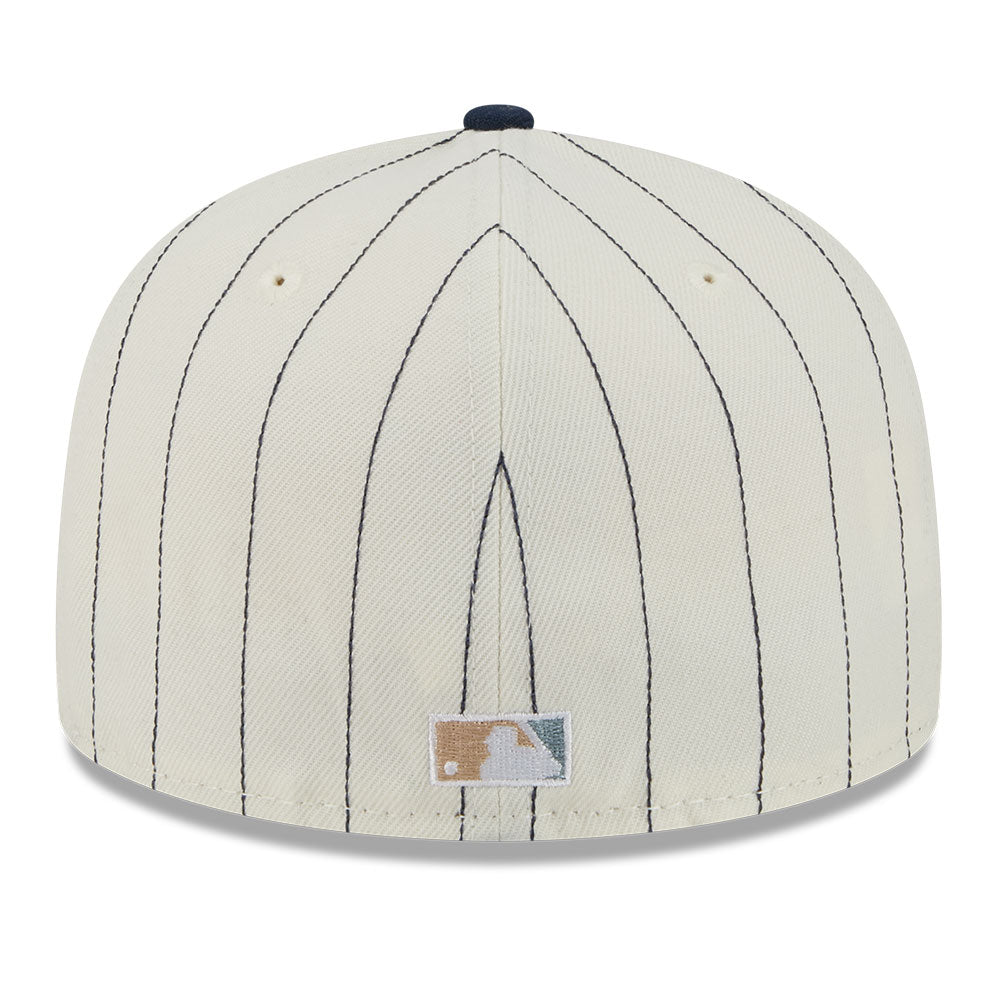 new era los angeles dodgers 5950 pack stripes chrome white 59fifty fitted cap opposite