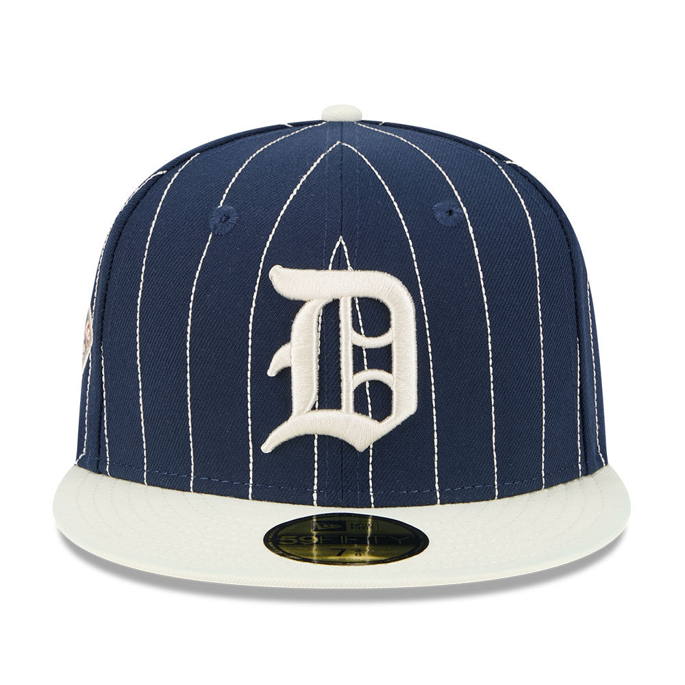 Detroit Tigers 5950 Pack Stripes Oceanside Blue 59FIFTY Fitted Cap