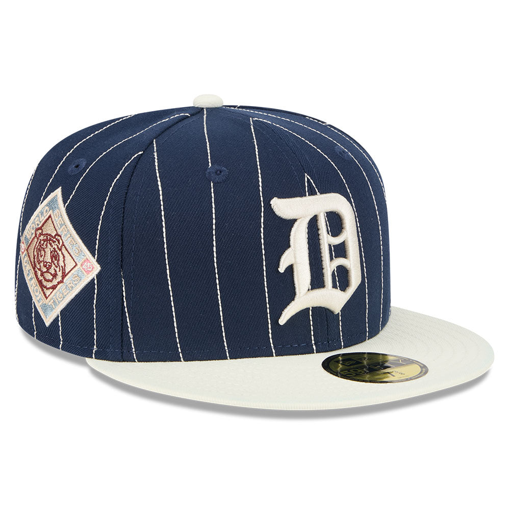 Detroit Tigers 5950 Pack Stripes Oceanside Blue 59FIFTY Fitted Cap