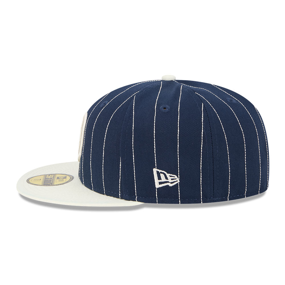 Detroit Tigers 5950 Pack Stripes Oceanside Blue 59FIFTY Fitted Cap