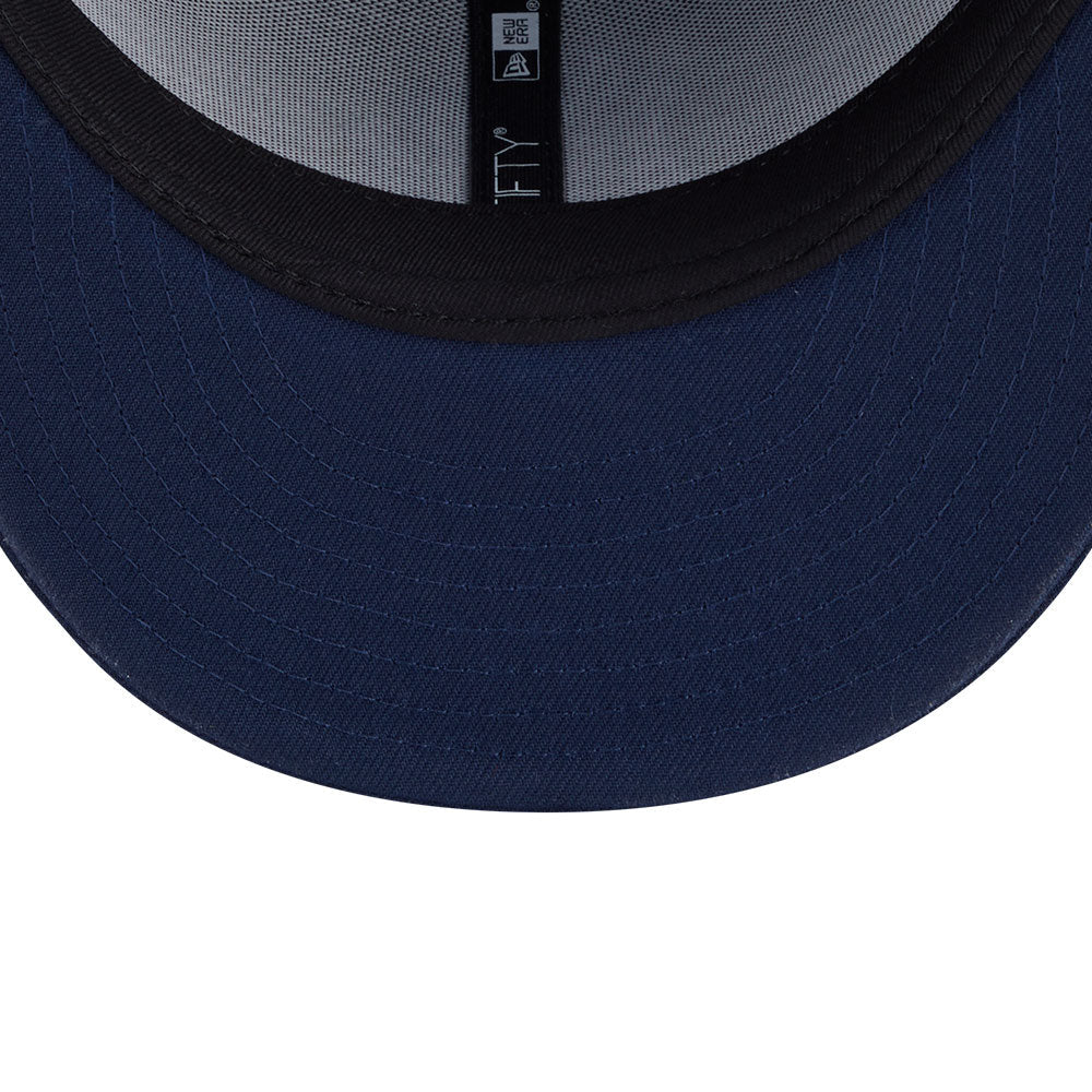 new era new york yankees 5950 pack neon glow oceanside blue 59fifty fitted cap detail and color