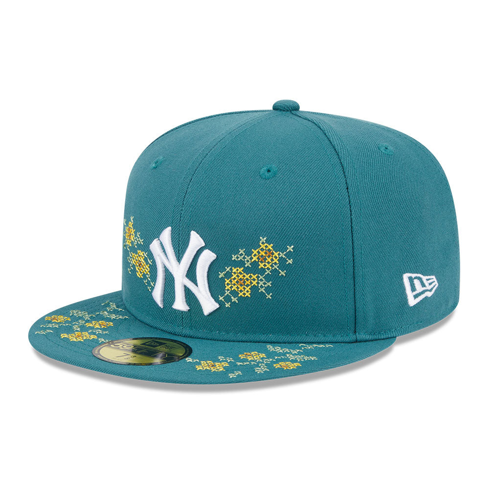 New York Yankees 5950 Pack Garden Pine Needle Green 59FIFTY Fitted Cap