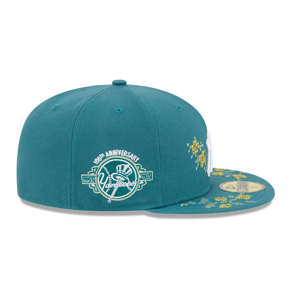 New York Yankees 5950 Pack Garden Pine Needle Green 59FIFTY Fitted Cap